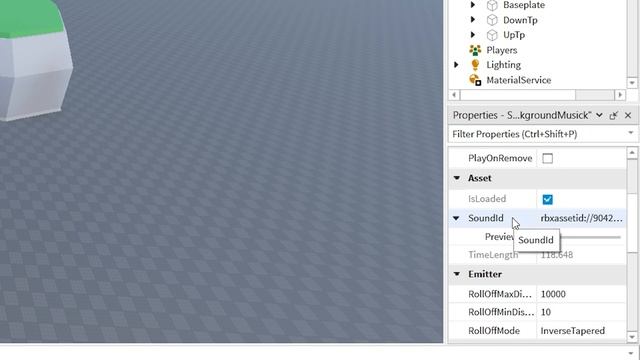 Как создать в игре фоновую музыку в роблокс студио? Урок по роблокс студио #13! смотреть онлайн