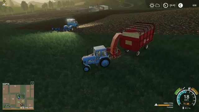 Farming Simulator 19 : Фельсбрунн #3 | Солома смотреть онлайн