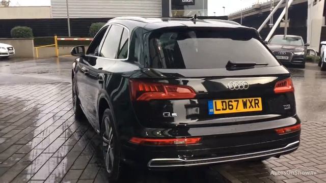 LD67WXR Audi Q5 S line TFSI Quattro 2017 black смотреть онлайн