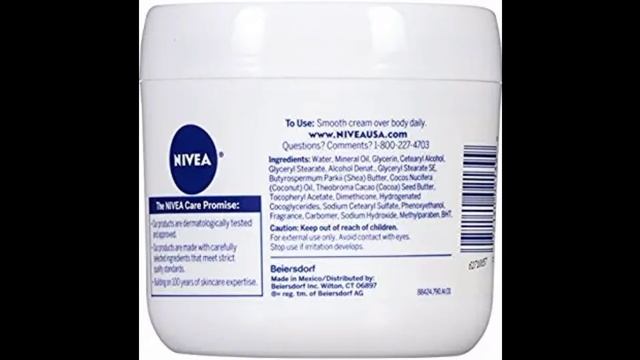 Nivea Body Cream cocoa butter Review смотреть онлайн