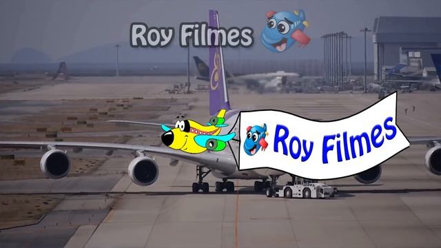 Doodles A380 Airbus airplanes. Doodles are flying and singing. смотреть онлайн