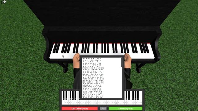 FRIENDS (Marshmellow & Anne Marie) | Roblox Piano Sheets смотреть онлайн