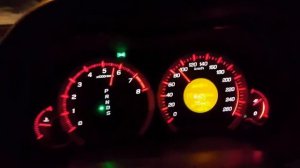 Honda accord 8 2,4 чип разгон до 100 км/ч