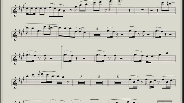 Space - Magic Fly (Backing Track for saxophone Alto) House music