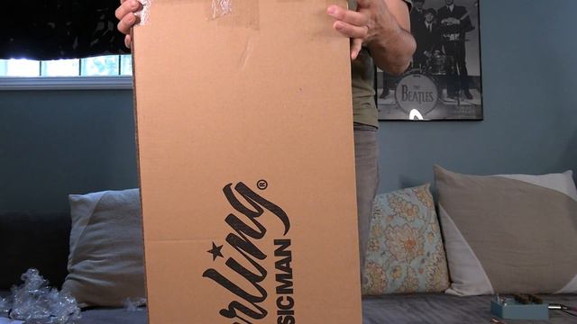 Unboxing Albert Lee Signature Guitar Sterling AL40P смотреть онлайн