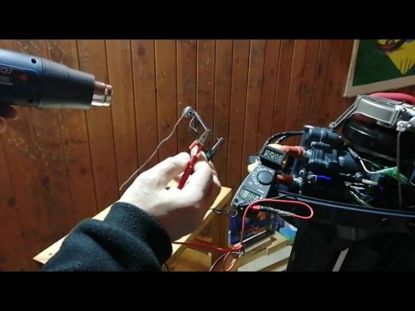 Простая защита от перегрева лодочного мотора Sea Pro 9 8new