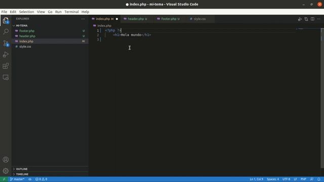 Creando el header y el footer de un tema de Wordpress. смотреть онлайн