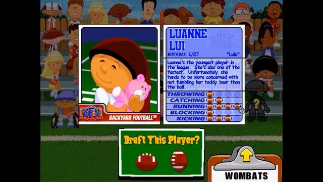 Backyard Football Playthrough Ep.1: "Putting Together a Team" смотреть онлайн