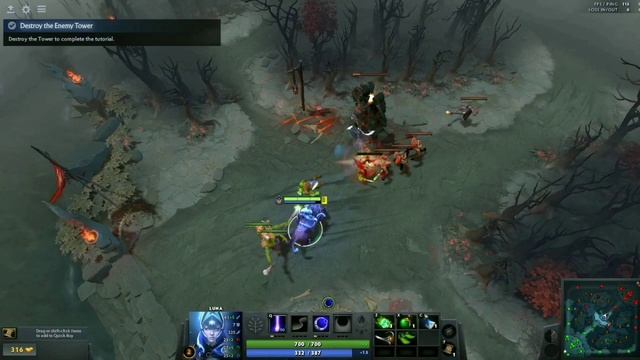 #1 Belajar DOTA 2 Itu Mudah ( Tutorial Bermain Dota Dari Nol ) Part 1