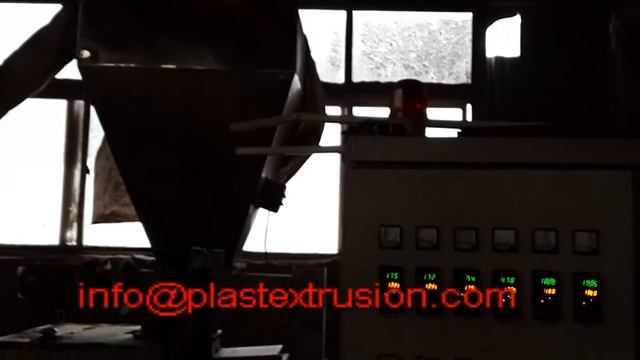 БОПП и LLDPE переработки пленки пластиковые WPC производства гранул тестирования видео