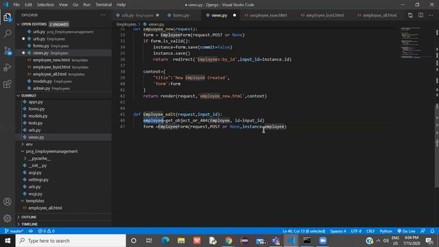 #.7 creating URL to edit an existing object and save it inside the database. смотреть онлайн