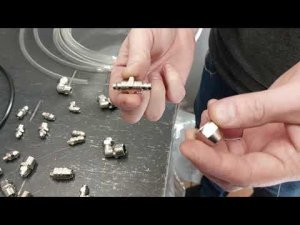 Компрессионные фитинг для пневматики, топливной системы и гидравлике малых давлений