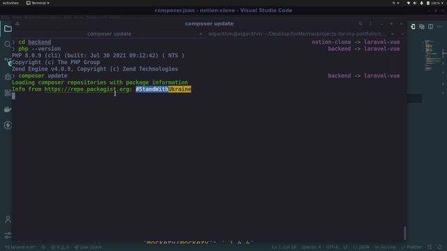 0022 - [ Laravel9 & Vue2 ] Upgrade to 9.x version смотреть онлайн