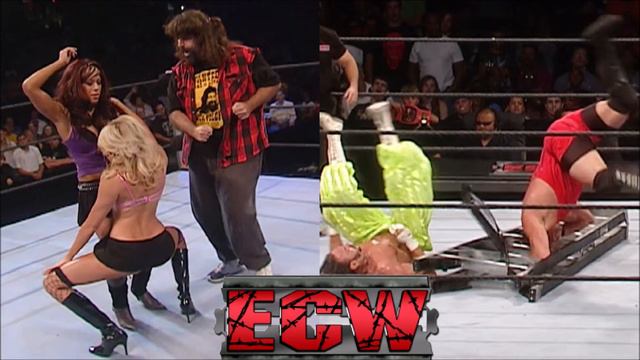 EXTREME LADDER MATCH!!! WWE ECW 15th August 2006 Review смотреть онлайн