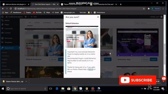 How to add theme demos content in WordPress website in Urdu/Hindi | lec#6| смотреть онлайн