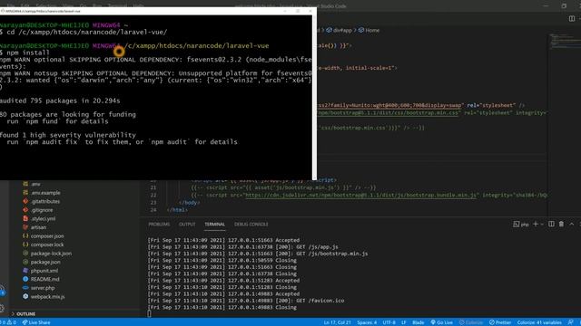 How to install bootstrap 5 with laravel | Vue 3 | Laravel 8 смотреть онлайн