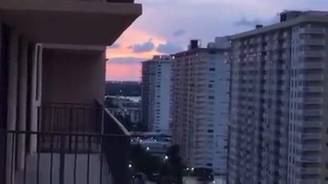 АМЕРИКА ВИД с 19 ЭТАЖА ОКЕАН ПЛЯЖ SUNNY ISLES MIAMI 15.07.2016 смотреть онлайн