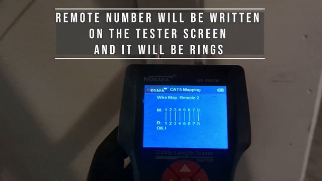 NOYAFA NF 8601W function overview. Multi functional Network Cable Tester. смотреть онлайн