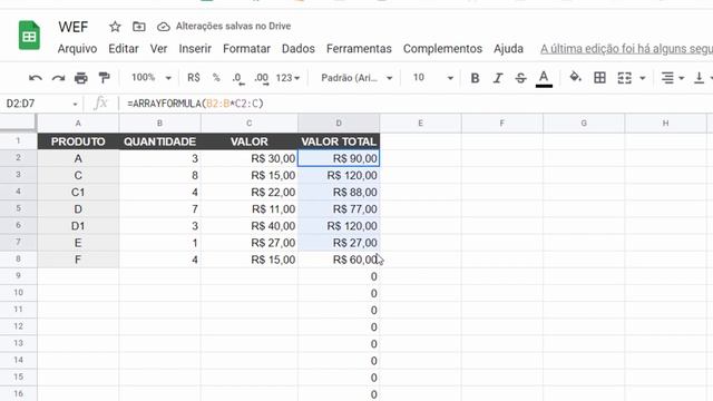 Google Planilhas Avançado - #88 Por que e como usar ARRAYFORMULA? смотреть онлайн