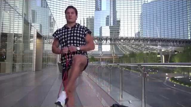 Упражнения с эспандером для ног смотреть онлайн