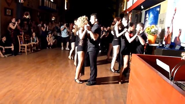 Tango Argentino Roxanne Thessaloniki LaRosaNegra Paso Libre 2011 class Summmer Presentation.MTS смотреть онлайн