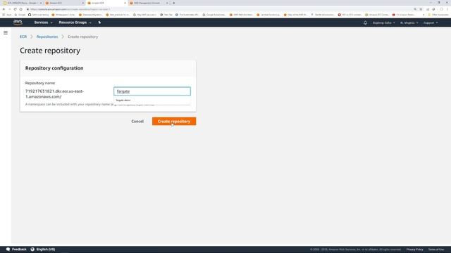 AWS Fargate Tutorial with Demo using ECR and ECS | Run Docker Container on Fargate смотреть онлайн