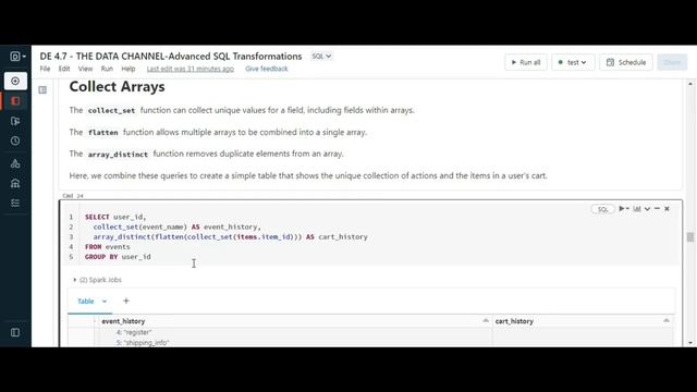 Databricks Module 3(#17):Advanced Data Transformation in Delta Tables смотреть онлайн