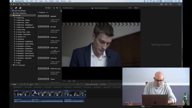 How to Edit a Wedding Video: Setup and Syncing смотреть онлайн