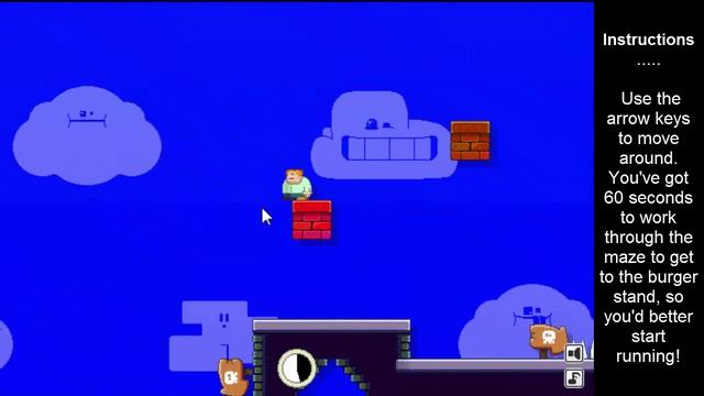 60 second burger run cool math games | Free online games смотреть онлайн