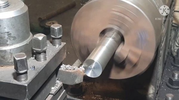 Самодельный токарный станок по металлу, задняя бабка.