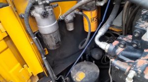 Экскаватор глохнет на полной мощности.  JCB 330