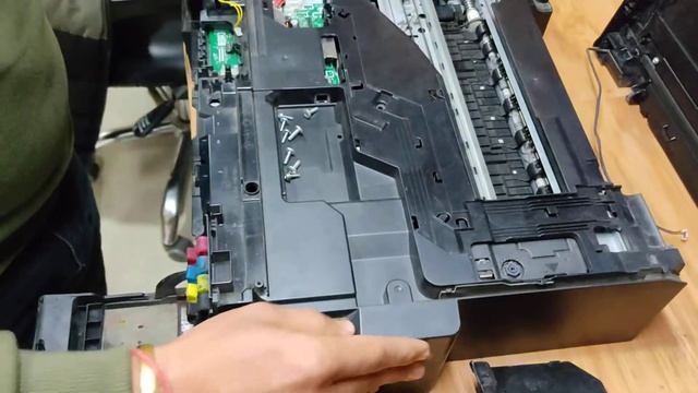 Assembly & Desemble BROTHER DCP-T300 printer смотреть онлайн