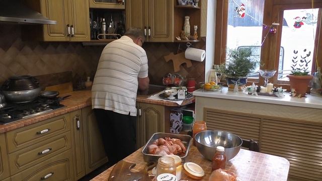 Мясо bbq на новогодний стол. смотреть онлайн