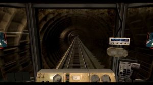 Кировско-Выборгская линия метрополитен СПб в Minecraft. Поездка от Пушкинской до Проспекта Ветерано