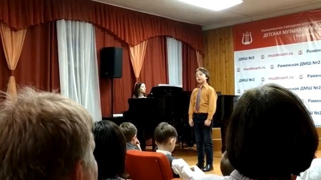 2018.03.13 ОХОТНИЧЬЯ ШУТОЧНАЯ Вокальный концерт в музыкальной школе смотреть онлайн