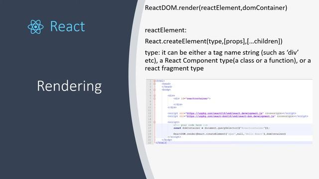 Part 1 React - How to get started смотреть онлайн