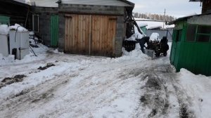 Самодельный снегоуборщик из мотоблока урал.