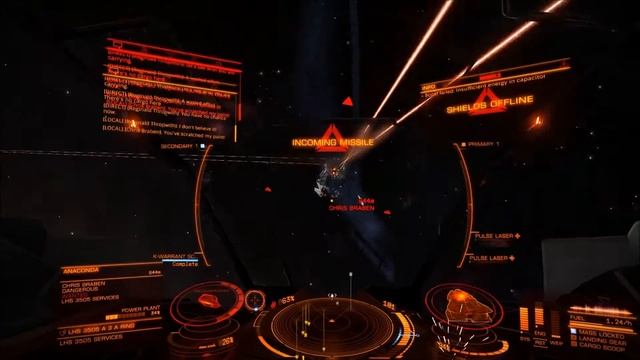 Elite Dangerous Taking Down an Anaconda (GTX 970) смотреть онлайн
