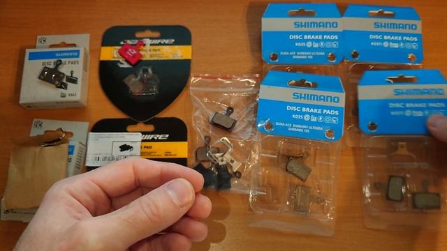 Unpacking - Shimano GRX 400 Disc Brake Pads - A2Z - Jagwire - Shimano K04S K03S K03Ti