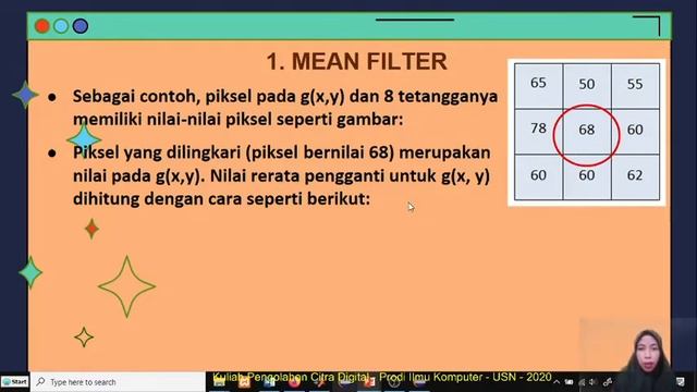 Mean dan Median Filter - Operasi Ketetanggaan Piksel смотреть онлайн