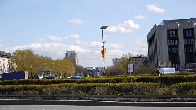 Санкт Петербург вид с площади на памятник Победы и окончание Московского проспекта смотреть онлайн