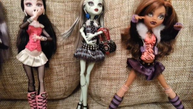 МОЯ КОЛЛЕКЦИЯ КУКОЛ МОНСТЕР ХАЙ смотреть онлайн