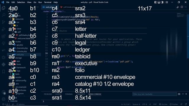 7 Cambiar el tamaño de la hoja | Crear un PDF en Laravel con DOMPDF смотреть онлайн