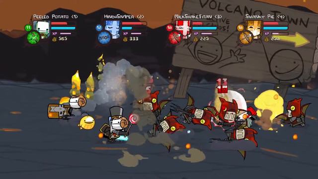 THE DRAGON - Castle Crashers - Walkthrough / Let's Play / Gameplay - Part 13 смотреть онлайн