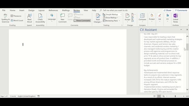 Make your CV with Linkedin CV Builder using Microsoft Word смотреть онлайн