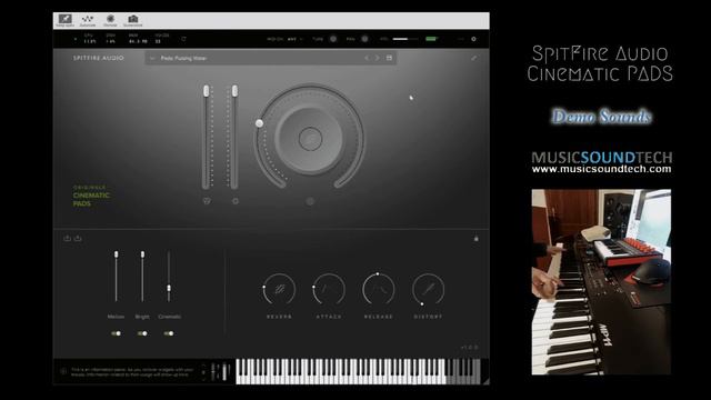 SpitFire Audio Cinematic Pads - No Talking Sounds Demo (By Luca Barbieri) смотреть онлайн