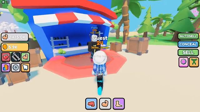 Сегодня я играл в игру Size Legends Simulator в роблоксе!!! смотреть онлайн