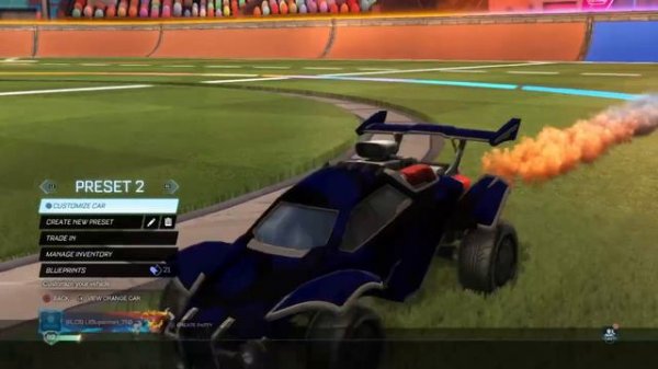 How to make a FULL BLACK OCTANE in Rocket League(No Bakkesmod)