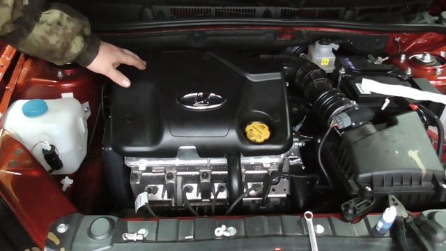 Лада Гранта сетка в бампер, крышка двигателя, силиконовая рамка номера установка. смотреть онлайн