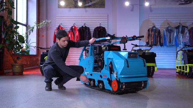 Новый мотобуксировщик Таежник смотреть онлайн